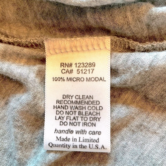 Lauren Moshi Eagle Scoop Neck T-shirt - M - Picture 4 of 5